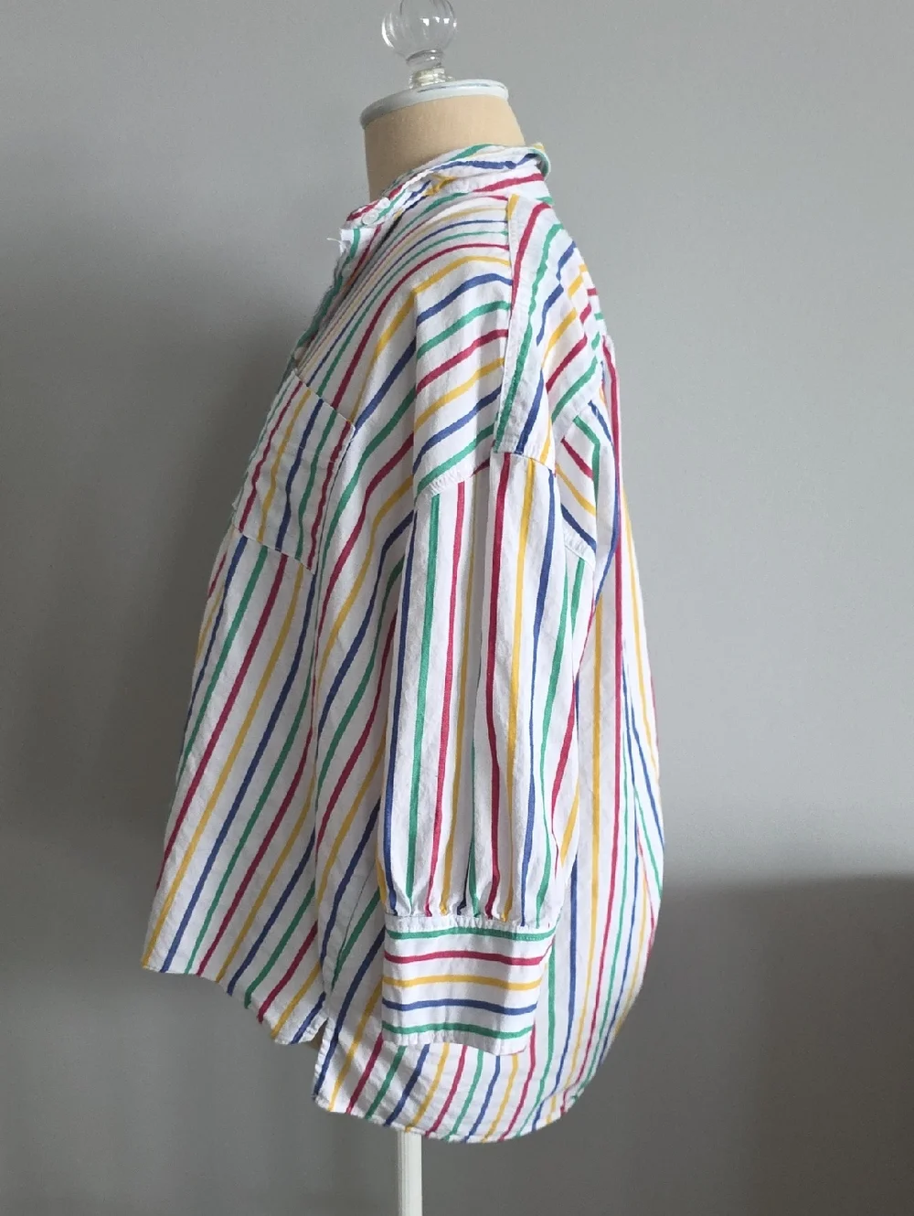 Pomander Place Striped Button Up - Picture 2 of 6